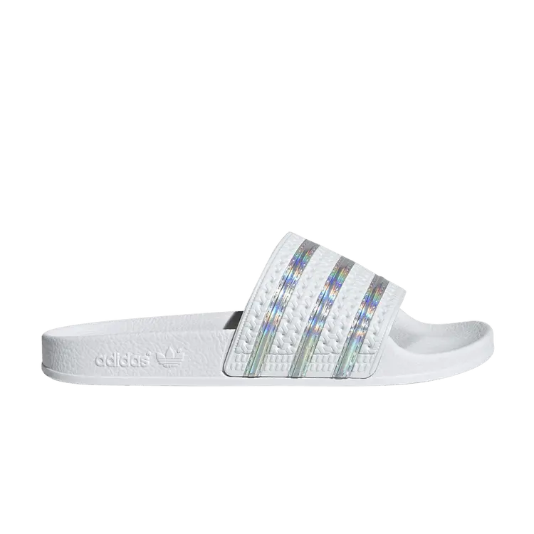Сандалии adidas Wmns Adilette Slide 'White Iridescent', белый
