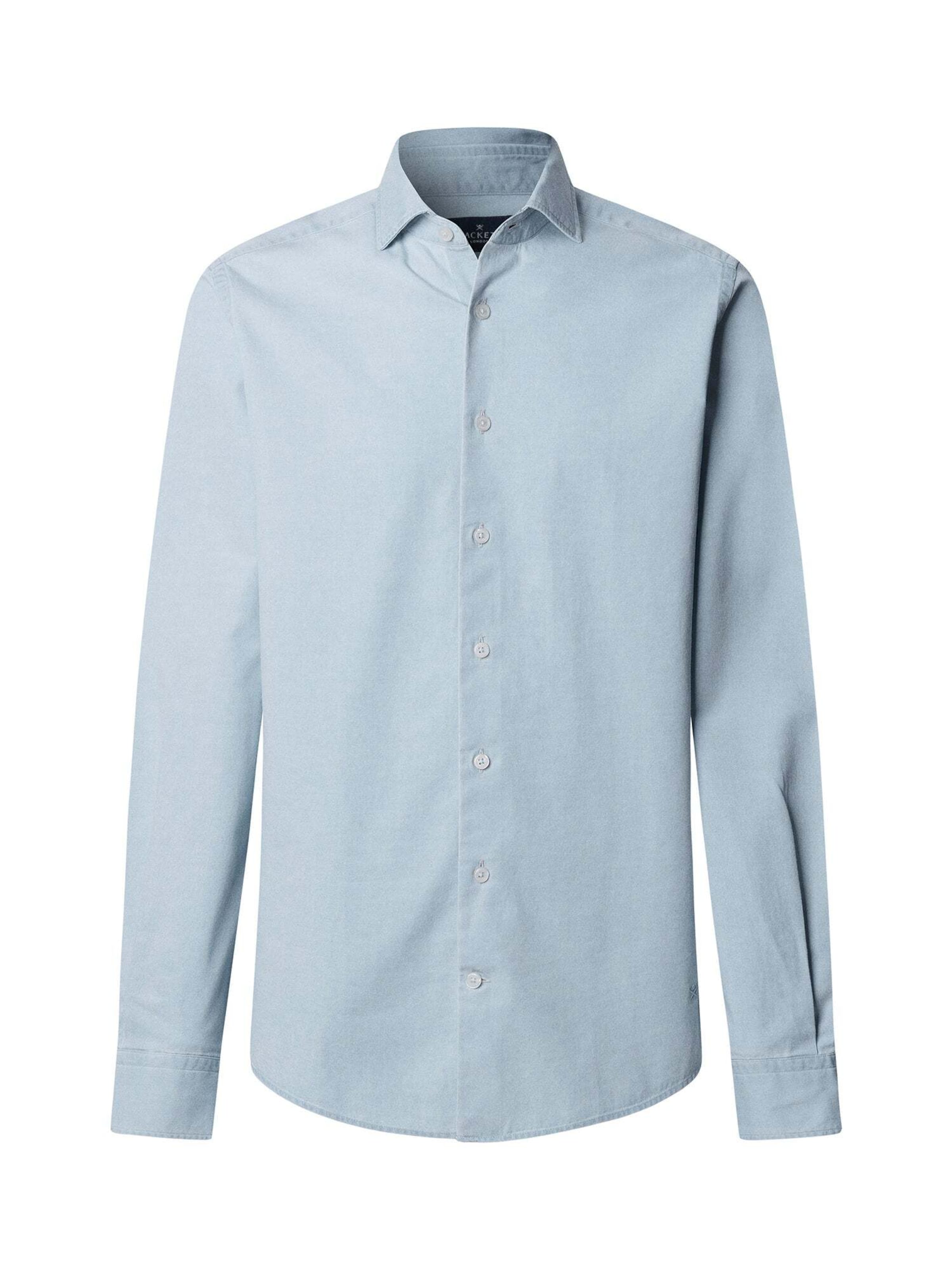 

Hackett London Рубашка на пуговицах Regular fit в синем дениме