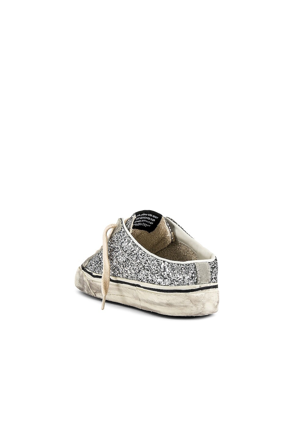 Кроссовки Golden Goose Superstar, цвет Silver, Ice, & Black — фото 3