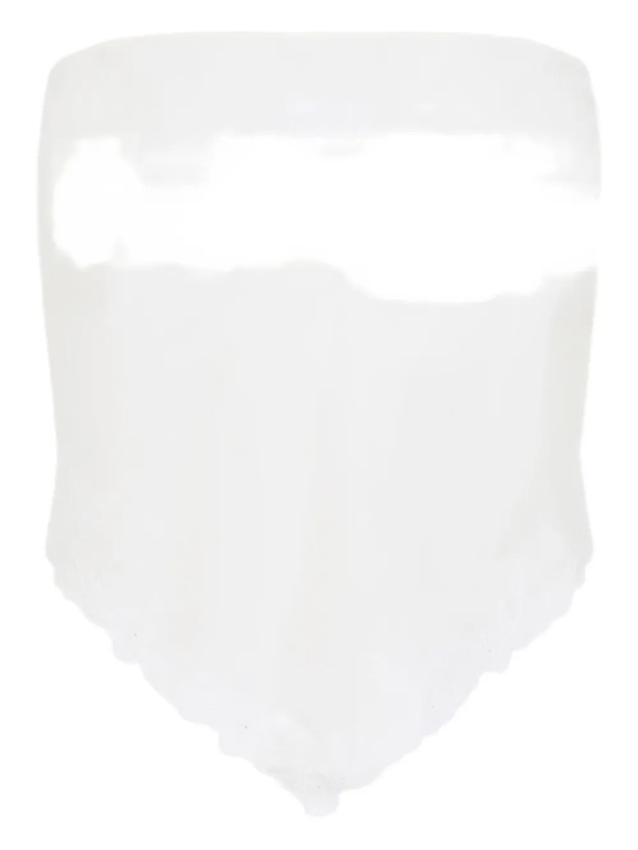 

Хлопковый топ Miu Miu, нейтральный