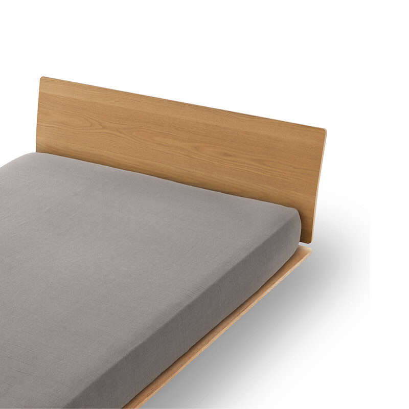 

Простыня Muji двойной пряжи, серый