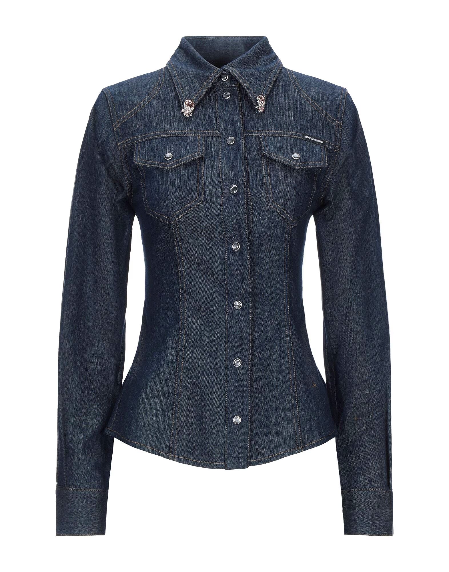 

Джинсовая рубашка Dolce&Gabbana, синий