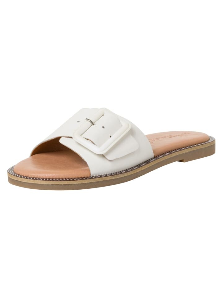 Мюли Tamaris Pantolette, цвет white leather