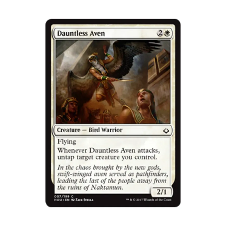 

CCG Бесстрашный Авен (C), MTG - Hour of Devastation