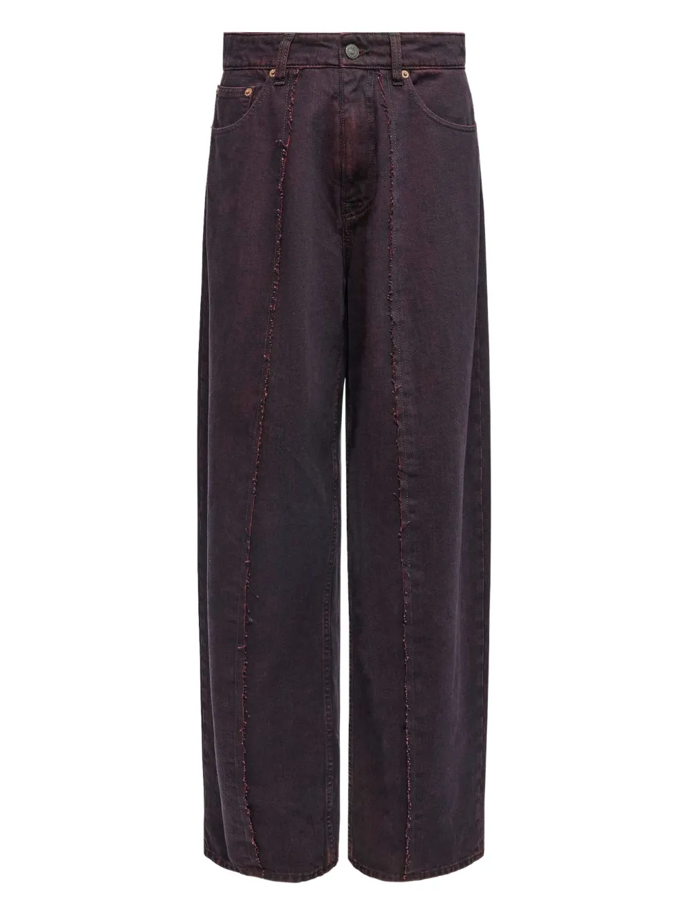 

Джинсы с логотипом MM6 Maison Margiela, фиолетовый