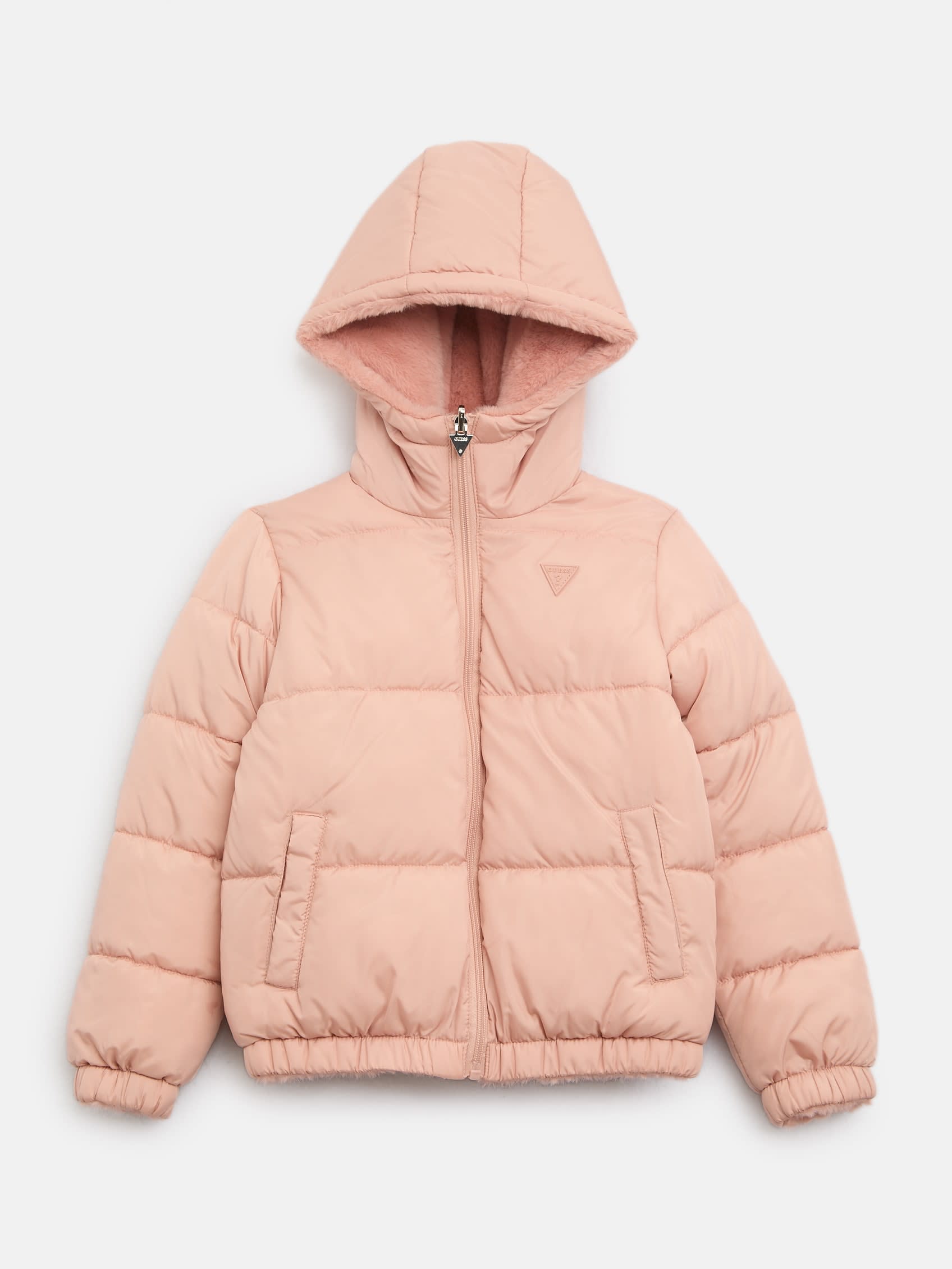 

Реверсивная пуховая куртка Guess Factory, розовый