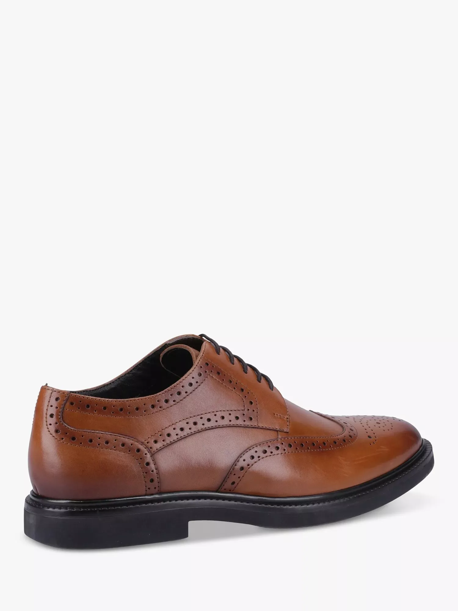 Кожаные броги Кингстон Hush Puppies, Tan — фото 3