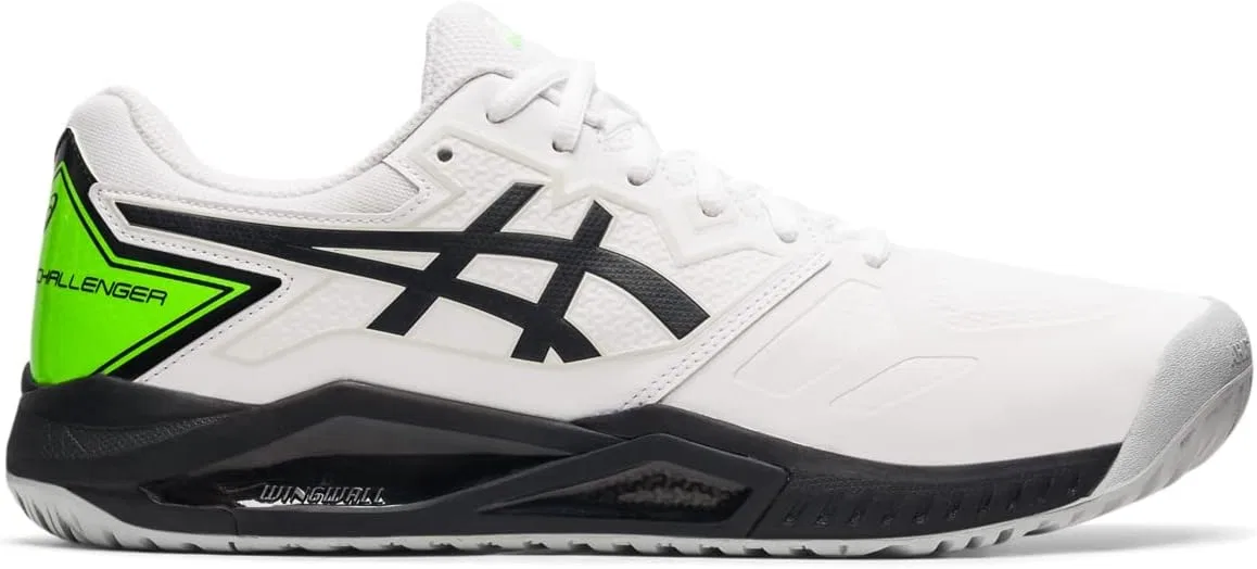 Кроссовки теннисные ASICS, цвет White/Green Gecko