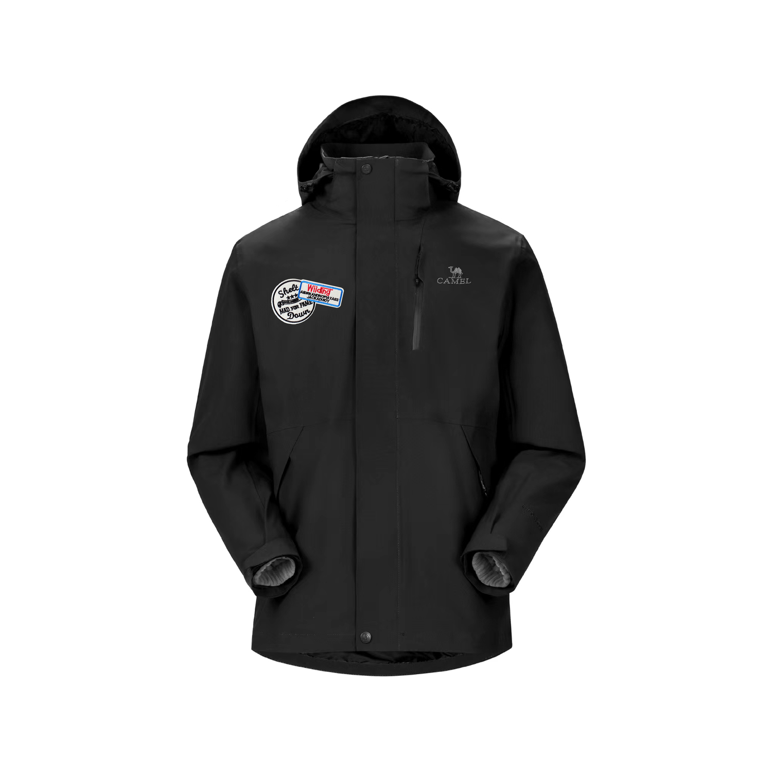 

Ветровка All weather Unisex CAMEL, phantom черный