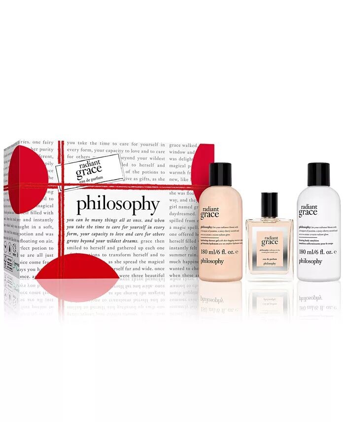 

3 шт. Подарочный набор парфюмированной воды Radiant Grace Philosophy