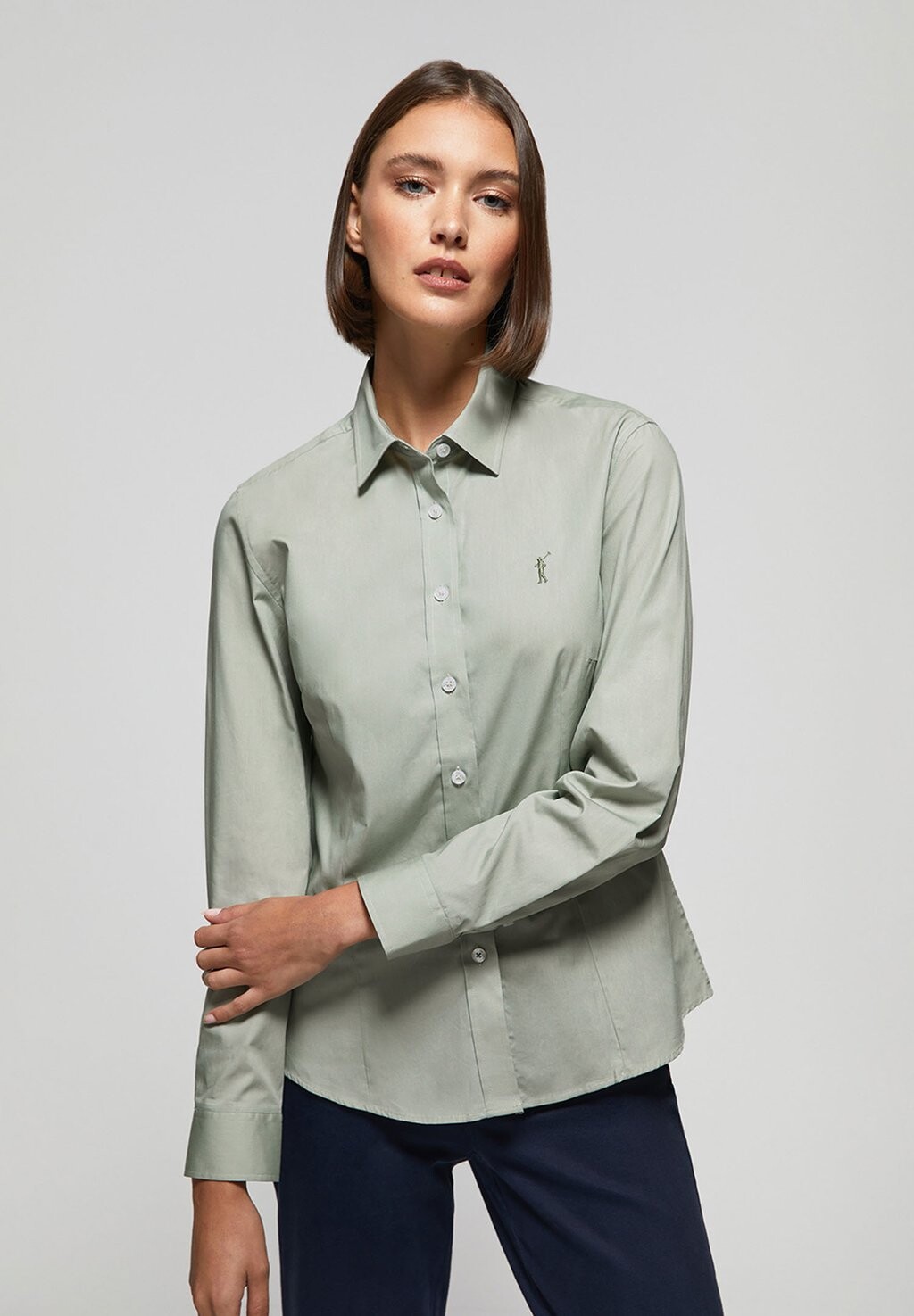 

Рубашка Rigby Go W Polo Club, цвет jade green