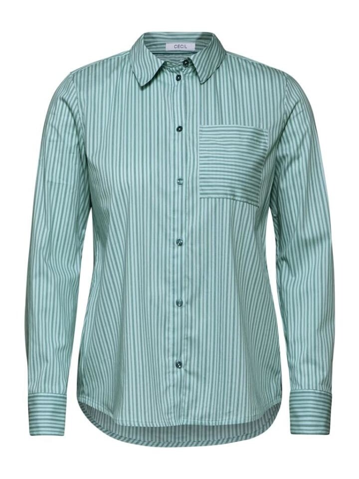 

Блуза Cecil Langarmbluse, цвет petrol green
