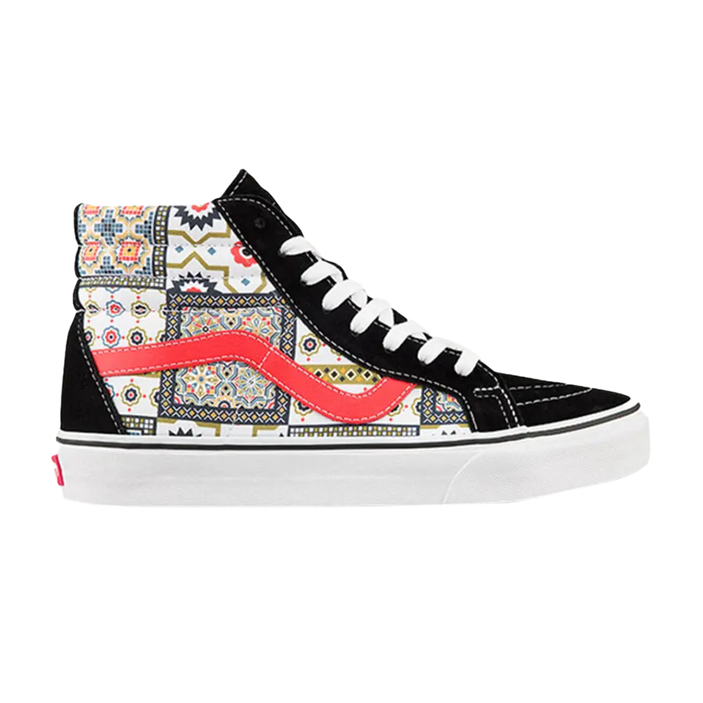 

Кроссовки Sk8-Hi Reissue Vans, мультиколор