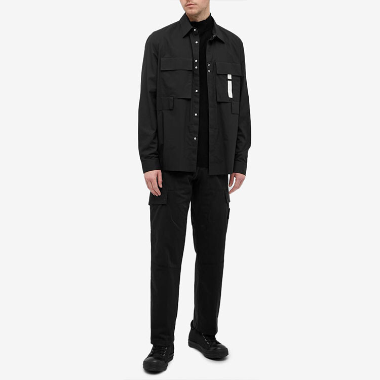 Брюки мужские Stone Island с закрытыми штанинами, черный — фото 2