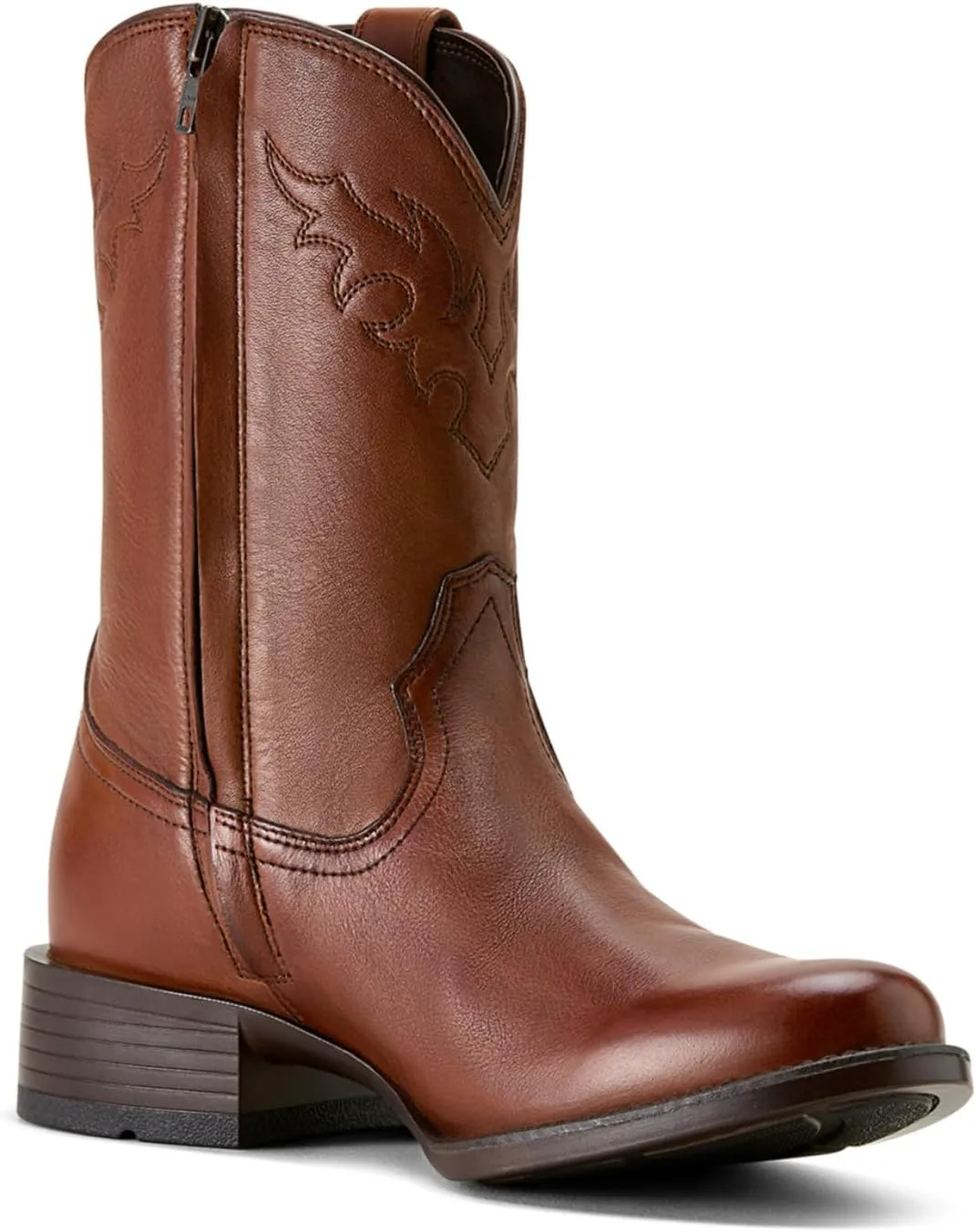 Мужские вестерн-бежи ARIAT Sonoro с носком Roper, коричневый — фото 3