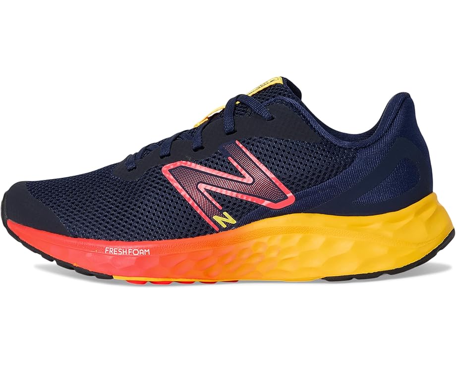 Кроссовки New Balance Kids Fresh Foam Arishi v4, цвет Team Navy/Electric Red — фото 4