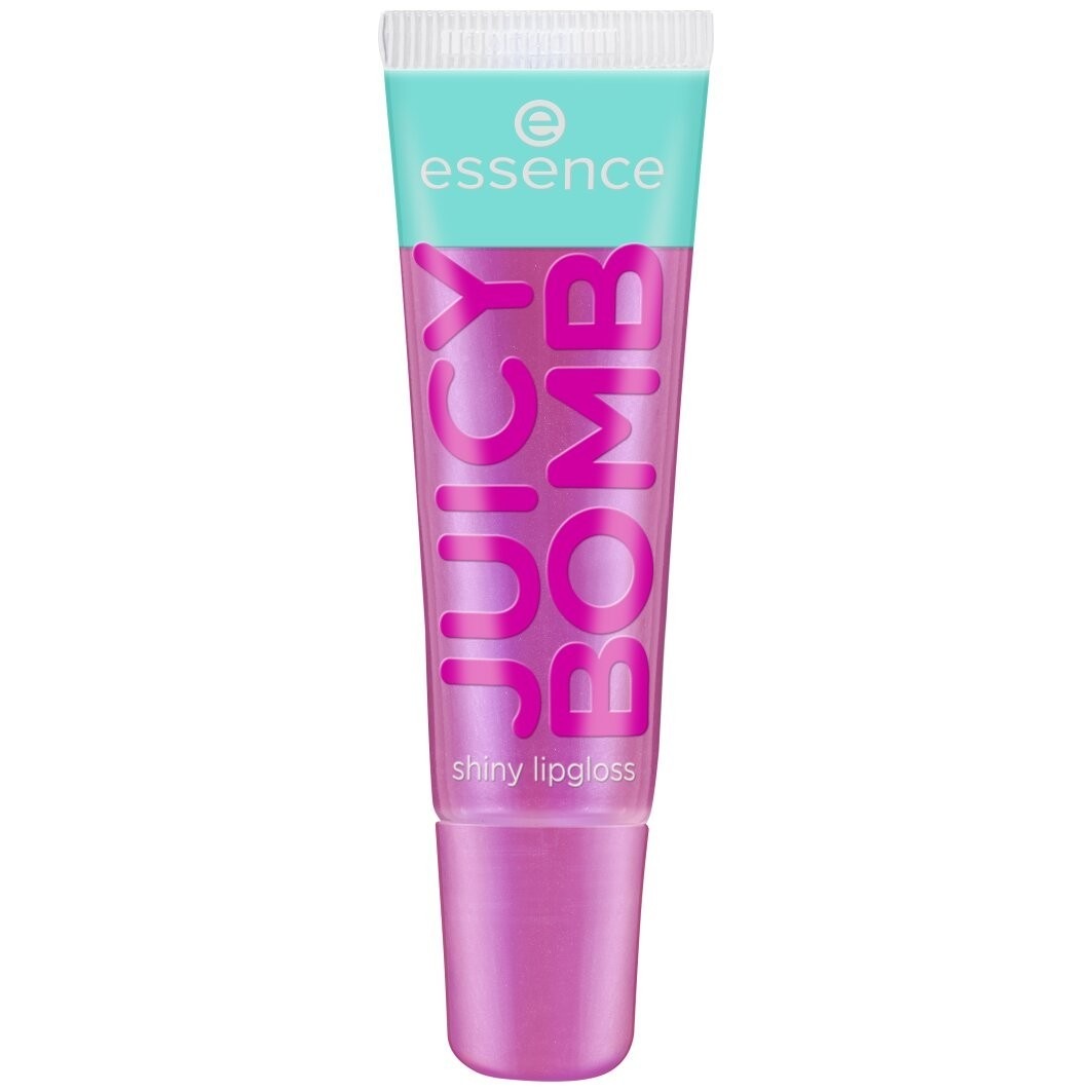 Блеск для губ juicy bomb shiny Essence, bounncy bubblegum, объем 10 мл — фото 3