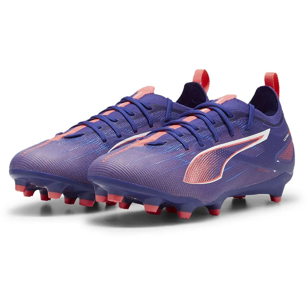 Футбольные бутсы Puma Ultra 5 Pro FG/AG Jr, фиолетовый — фото 4