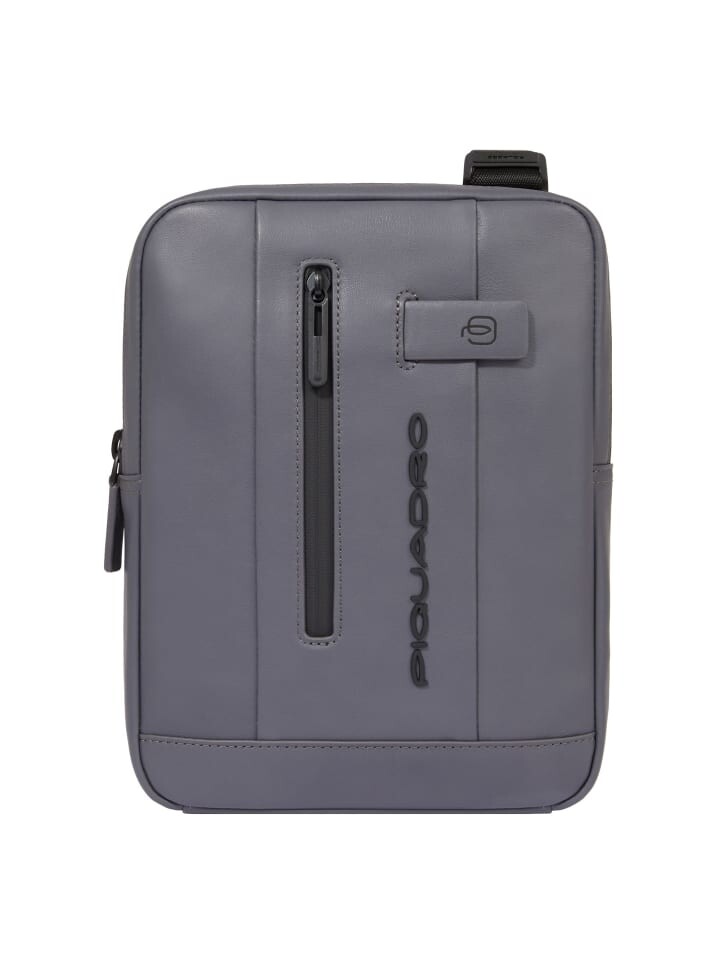 

Сумка через плечо Piquadro Leder 22 cm, серый