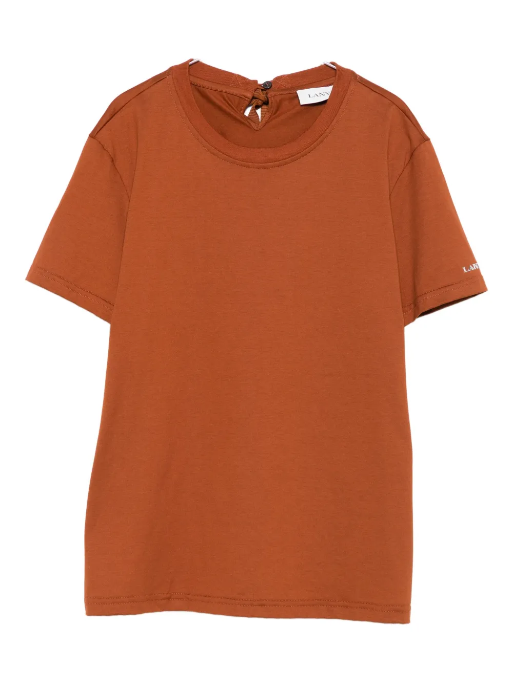 

Топ с завязками Lanvin, оранжевый