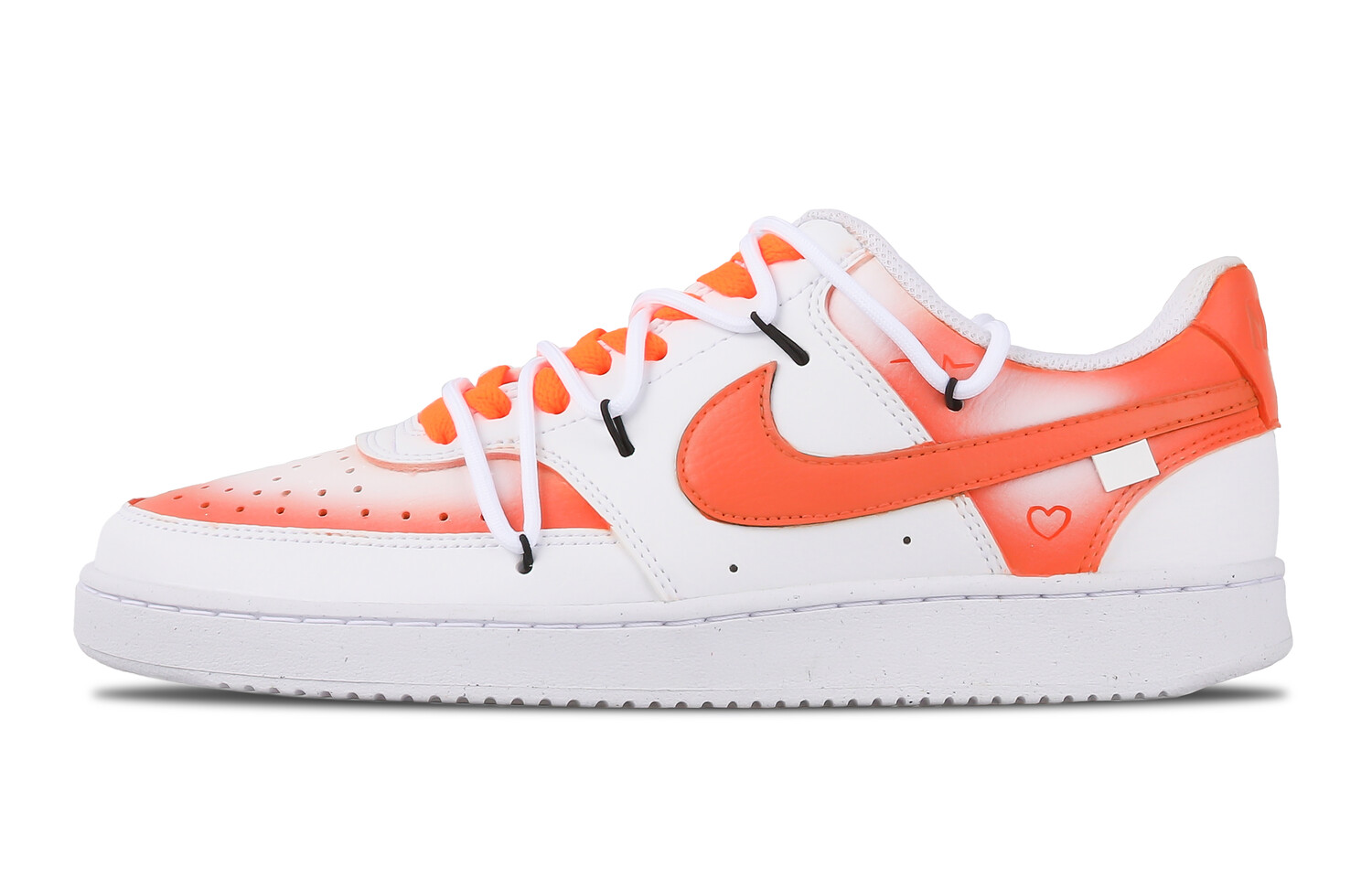 

Кроссовки Nike Court Vision 1 Skateboard Shoes Women's Low-Top White, Белый, Кроссовки Nike Court Vision 1 Skateboard Shoes Women's Low-Top White