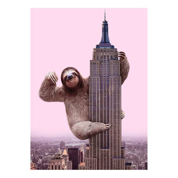 

Фреска A.S. Création King Sloth цвет pink/braun