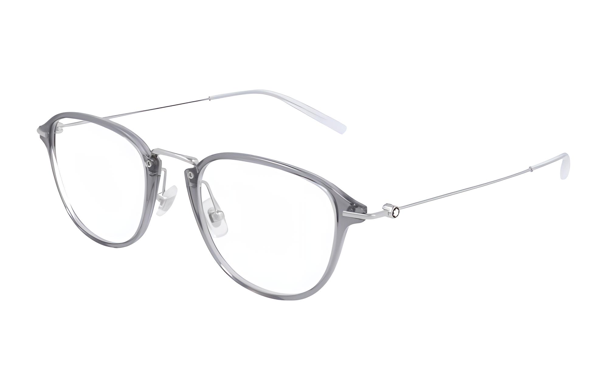 

MONTBLANC Очки с круглой оправой, Silver