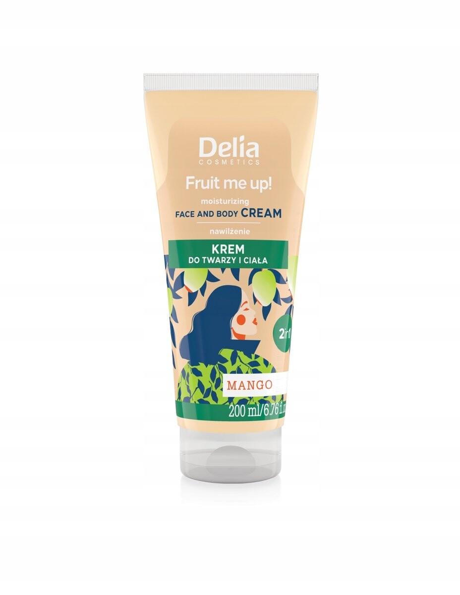 

Delia, Крем для лица и тела Fruit Me Up!, Манго, 200 мл