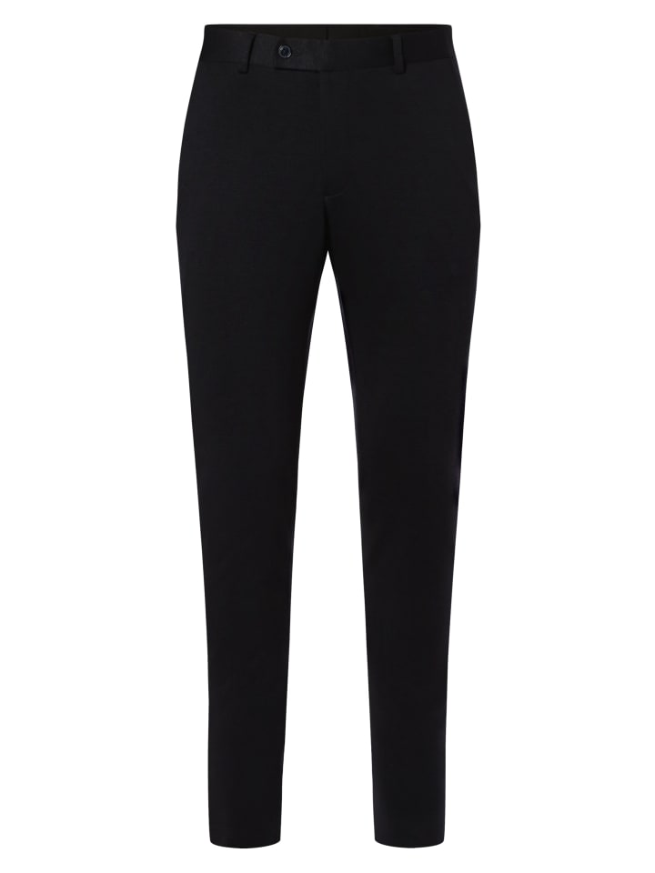 

Finshley & Harding London Модульные брюки Hoxdon темно-синего цвета