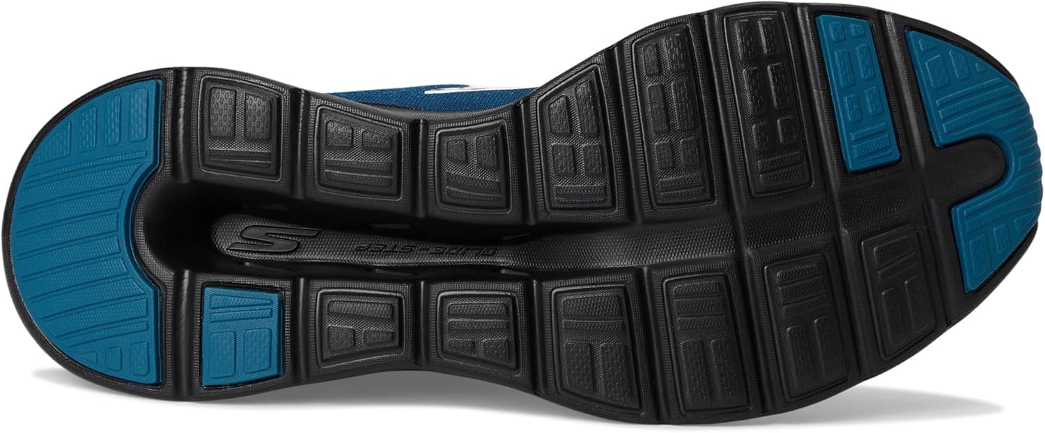Мужские кроссовки Skechers Go Walk Glide Step 2.0 Maser, без застежек, черный/синий/темно-синий — фото 3