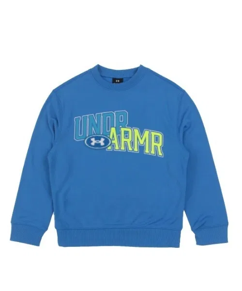 Свитшот Under Armour флисовый с логотипом, синий