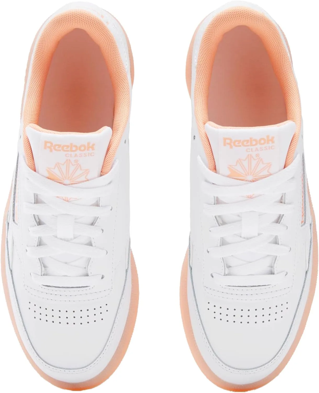 Мужские кроссовки Reebok BB4500 Hi 2, белый/оранжевый — фото 3