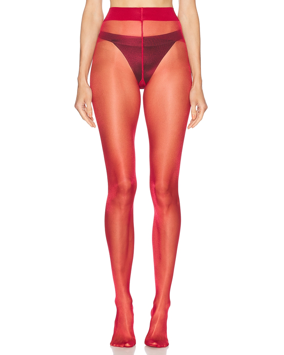 

Сатиновые колготки 20 den Satin touch Wolford, Soft Cherry