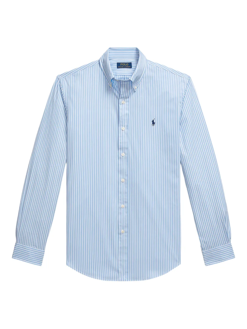 

Полосатая рубашка с длинными рукавами POLO RALPH LAUREN, синий