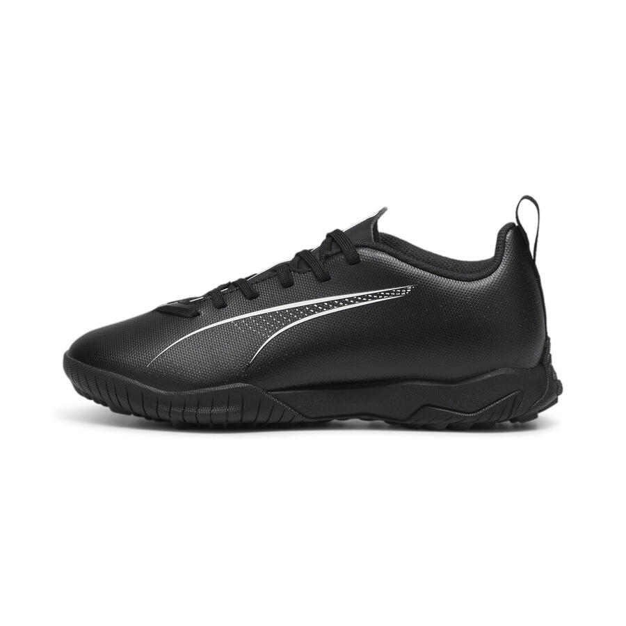 Футбольные бутсы ULTRA 5 PLAY TT для молодежи PUMA, черно-белые — фото 4