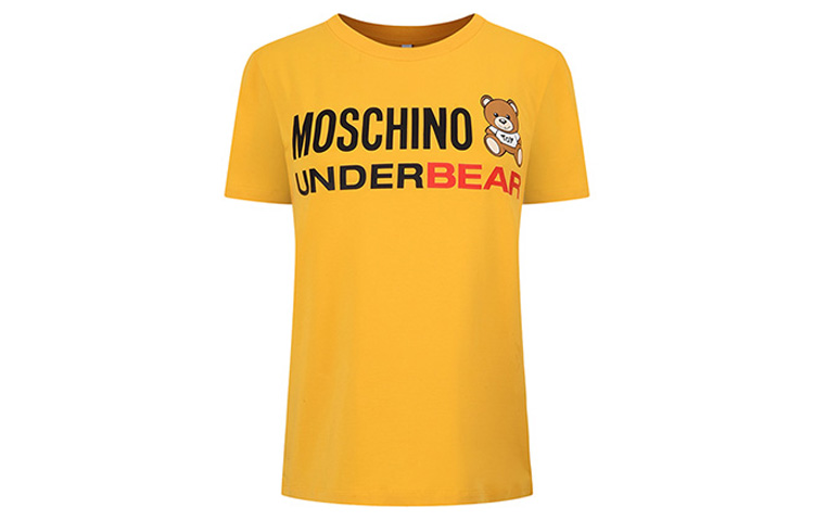 

MOSCHINO Футболка женская желтые