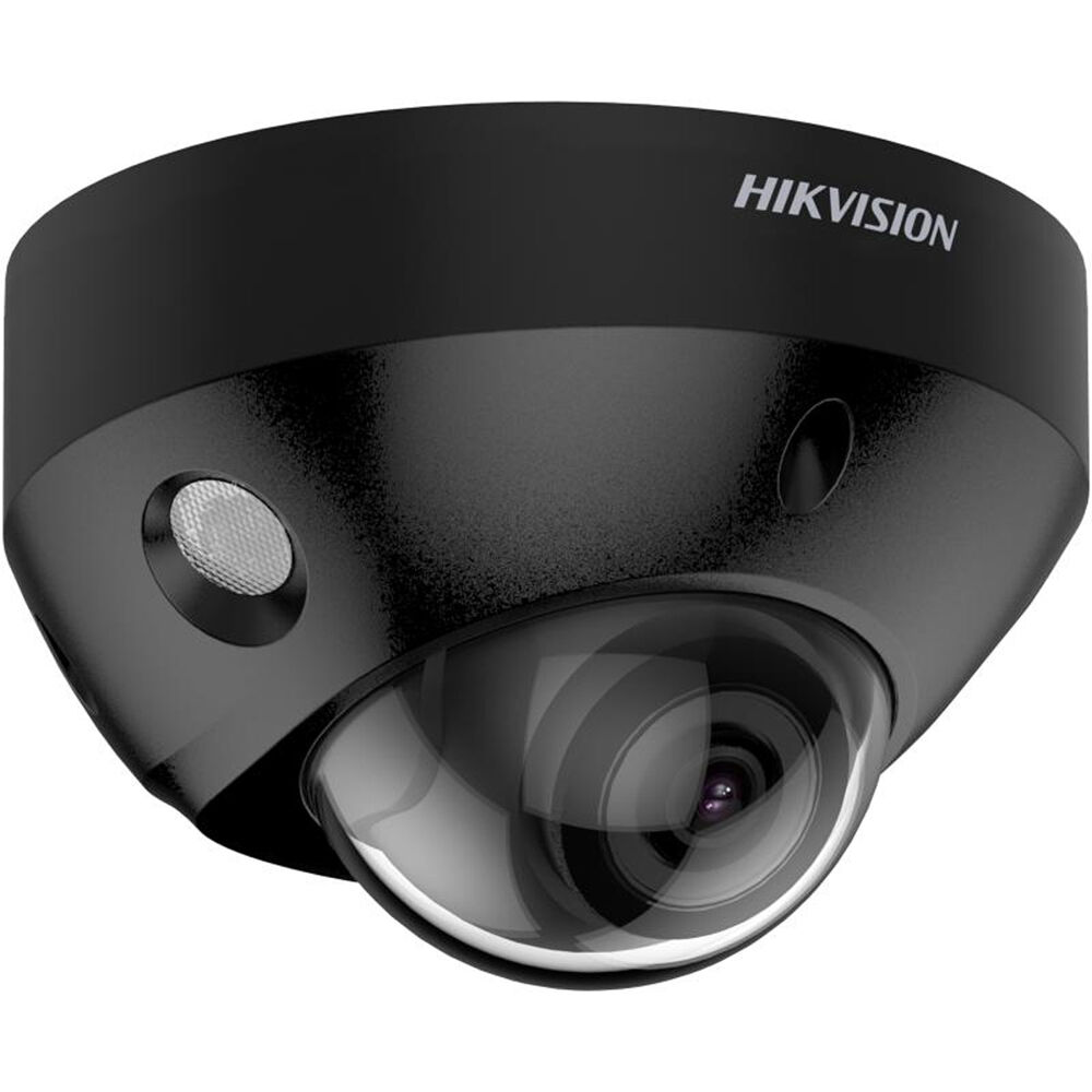 

Уличная сетевая мини-купольная камера Hikvision ColorVu DS-2CD2547G2-LS 4 МП с объективом 2,8 мм (черная)