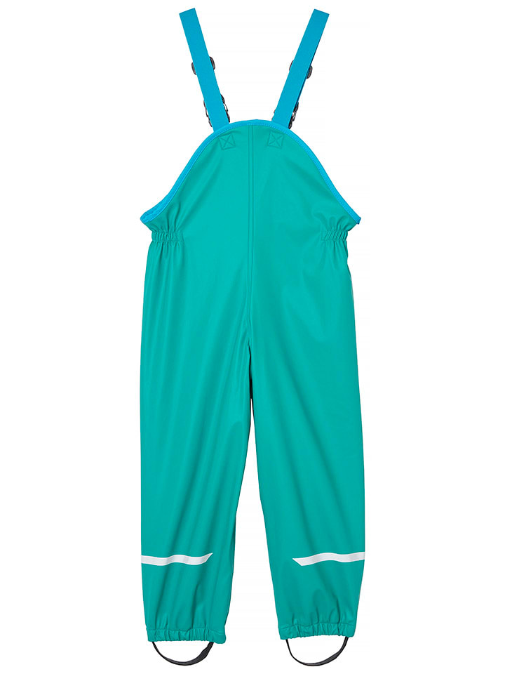 Helly Hansen Дождевой комплект из двух частей "Берген 2.0" сине-зеленого цвета — фото 4