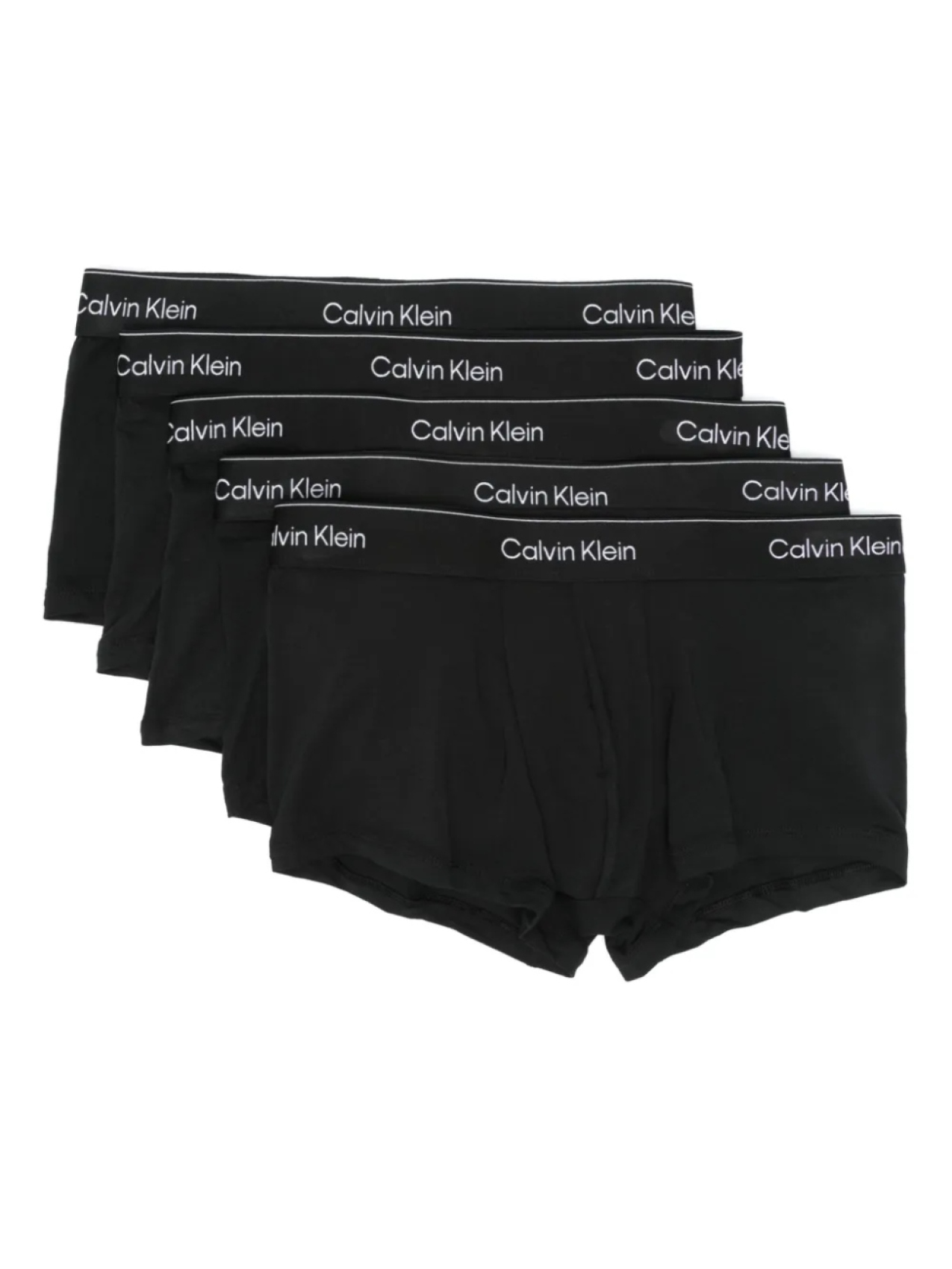

Calvin Klein комплект из пяти трусов-брифов с логотипом, черный