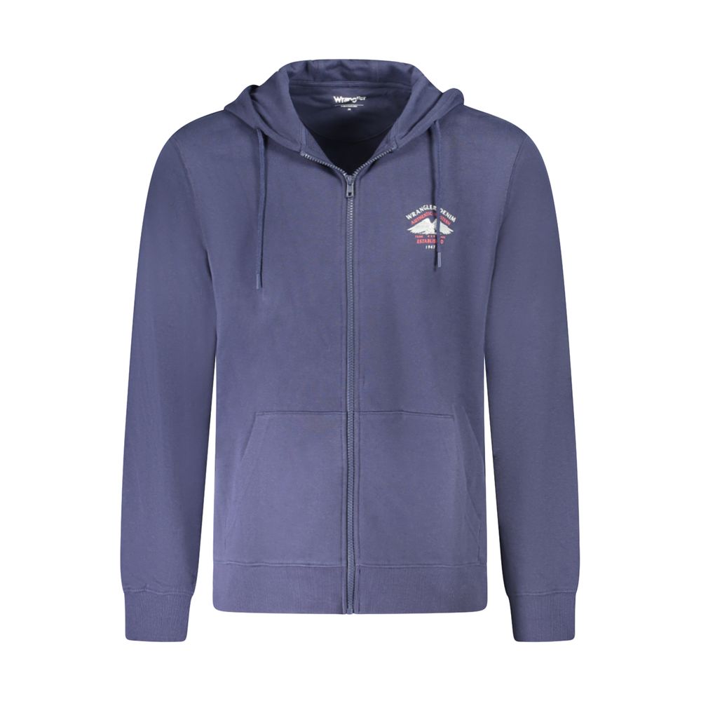 

Синий хлопковый свитер Wrangler