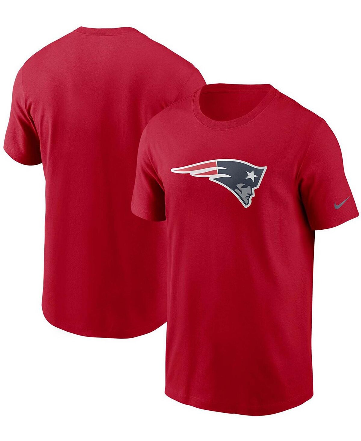 

Мужская красная футболка с основным логотипом Big and Tall New England Patriots Nike, Красный, Мужская красная футболка с основным логотипом Big and Tall New England Patriots Nike