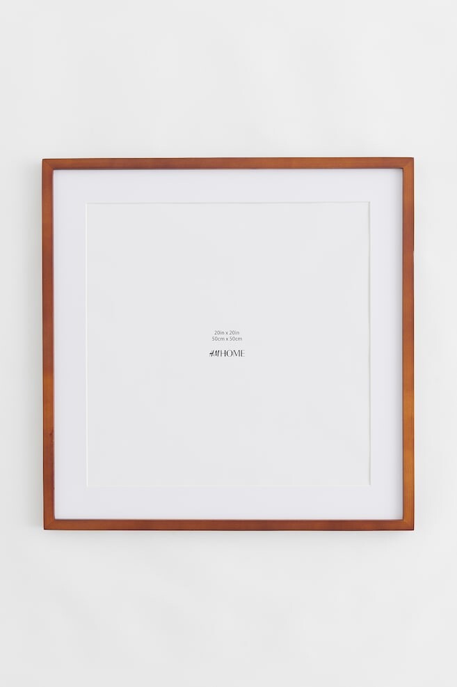 

Деревянная рамка для фотографий H&M, 50x50 см, коричневый