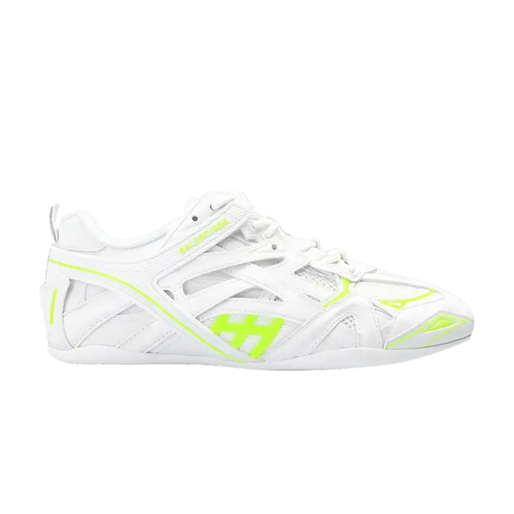 Кроссовки Balenciaga Wmns Drive Sneaker 'White Fluo Yellow', белый