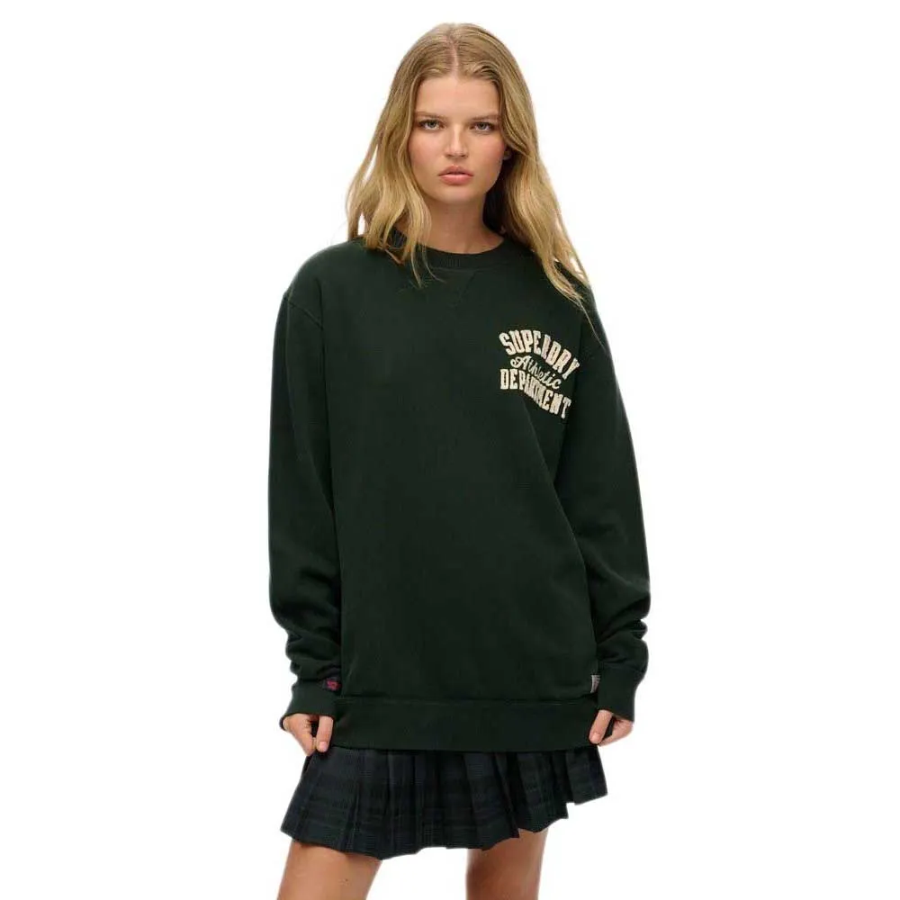 

Толстовка Superdry Vintage Athletic, зеленый