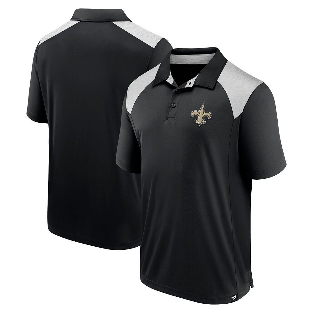 

Мужская футболка-поло Fanatics черного цвета New Orleans Saints Primary Fanatics Brands - White Label, цвет Snt Black