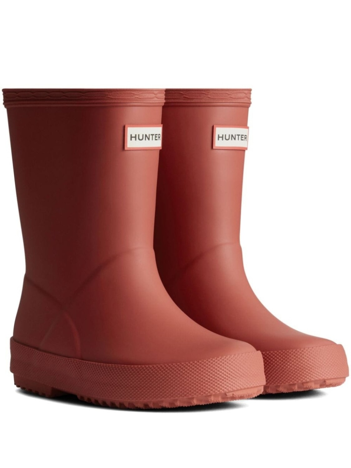 

Резиновые сапоги с логотипом Hunter Kids, красный