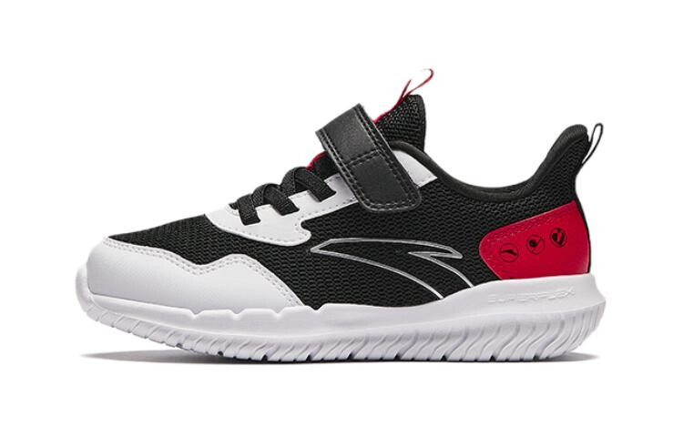 

Детские кроссовки PS Low-top Black/Dark Obsidian/Total Orange Anta Kids, черный/оранжевый