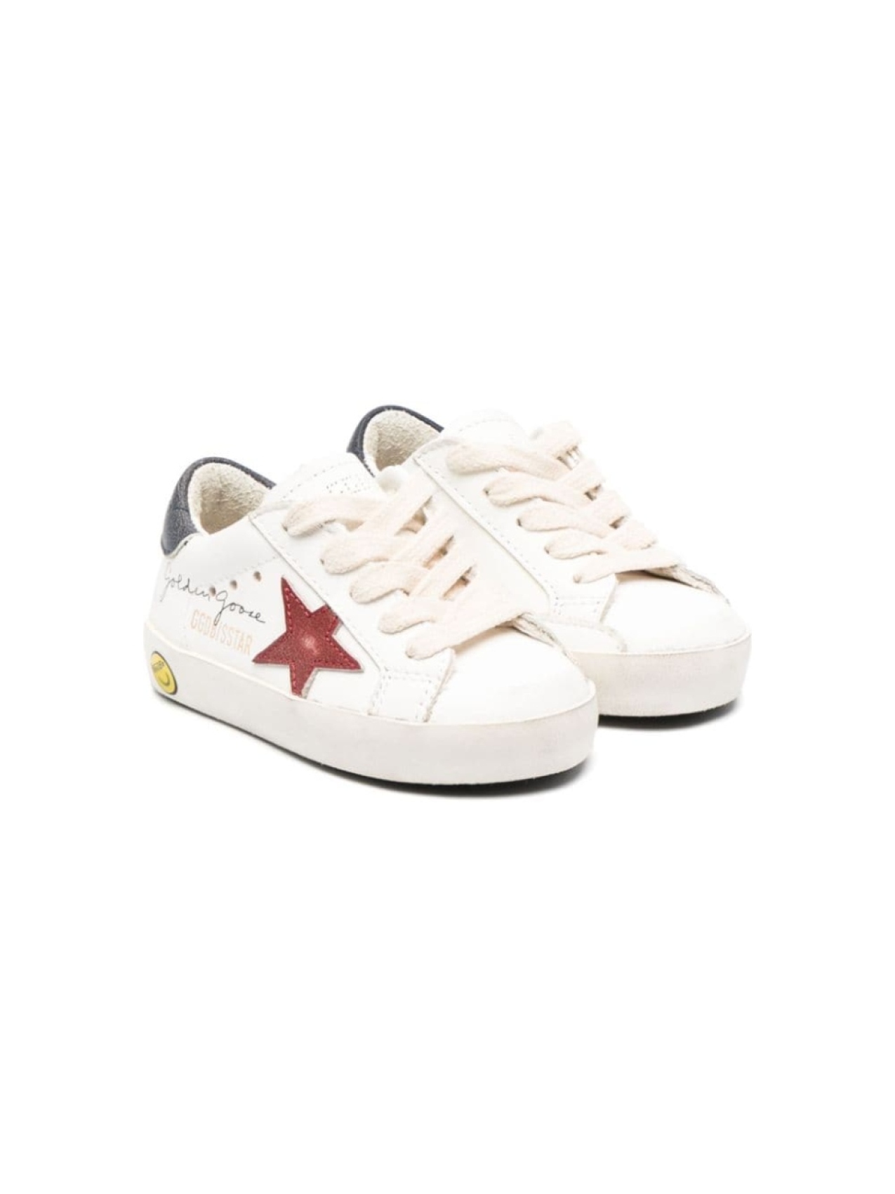 

Golden Goose Kids кеды Super-Star Young, белый