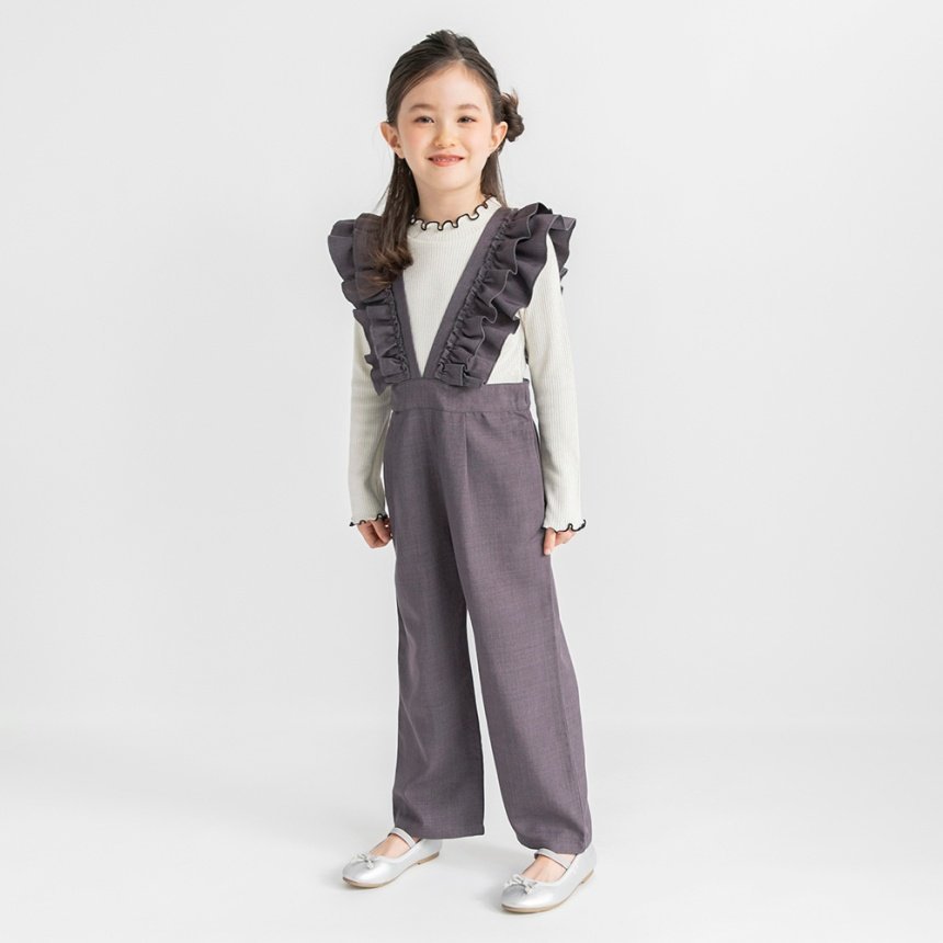 Комбинезон с оборками Branshes, Charcoal Gray
