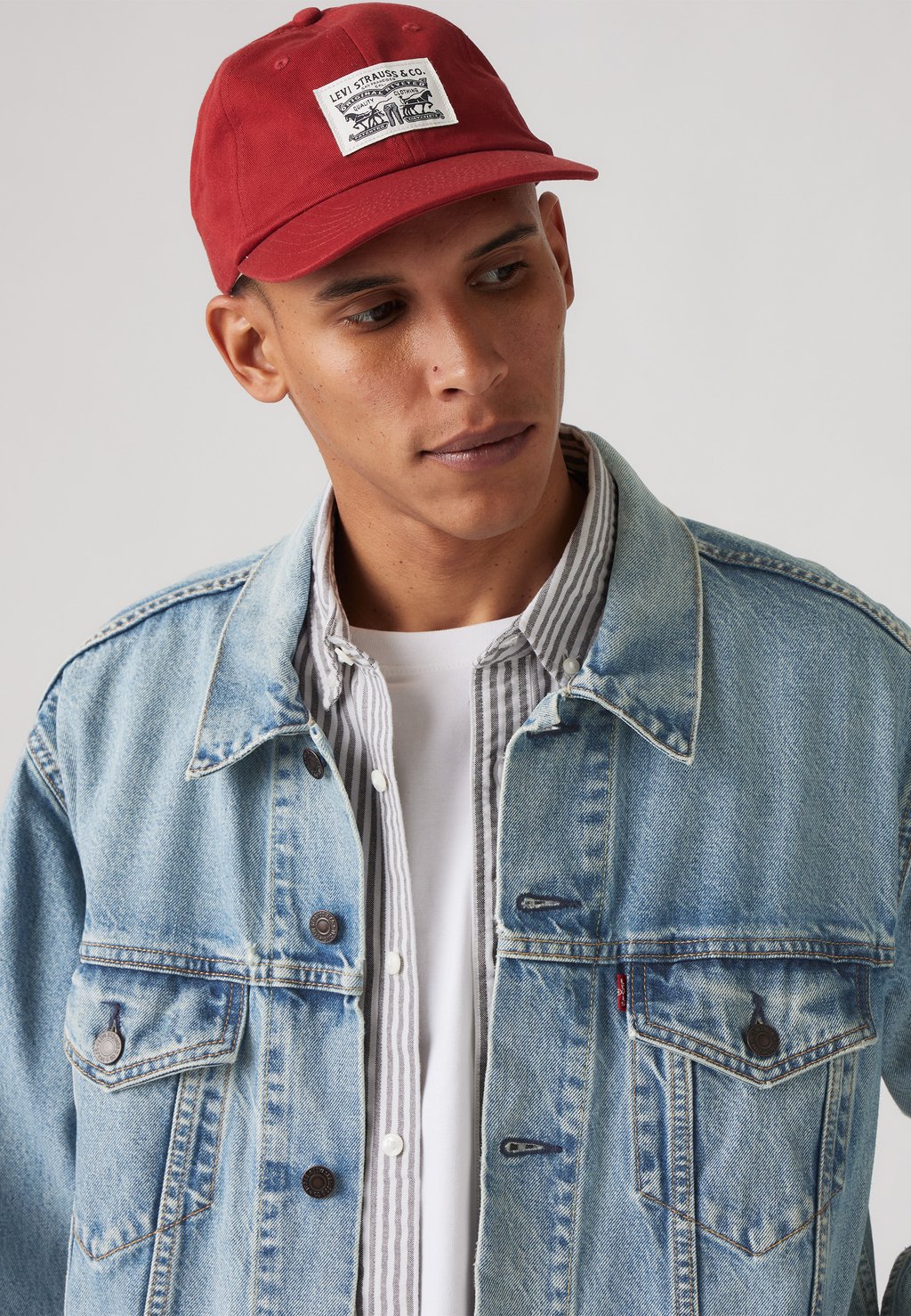

Бейсболка RELAXED DAD HERITAGE UNISEX Levi's, красный
